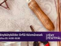 Fénybütykölde az Orfűi Kézművesekkel a Kioszkban