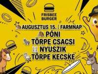 Farmnap állatokkal a Frisbee Burgerben