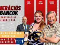 Generációs gubancok - Improvizációs színházi est a PKK Apáczai Művelődési Házban Generációs gubancok - Improvizációs színházi est a PKK Apáczai Művelődési Házban
