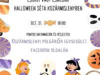 Halloween-i édességgyűjtő séta Kozármislenyban