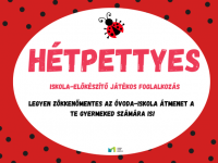 Hétpettyes: Iskola-előkészítő játékos foglalkozás a Pinokkió Gyermekkönyvtárban