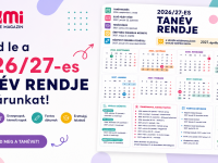 Töltsd le a 2026/27-es tanév rendje naptárunkat, és tervezd meg a tanévet!