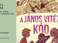 János vitéz-kód - interaktív könyvbemutató Szabó Borbálával az Apáczai Csere János Fiókkönyvtárban