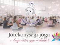 Jótékonysági jóga a daganatos gyerekekért Szigetváron