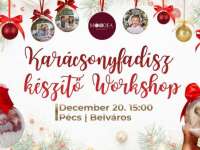 Karácsonyi gömb/ dísz készítő workshop az Oktat.lakban Karácsonyi gömb/ dísz készítő workshop az Oktat.lakban