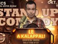 Kertész Ricsi: Le a kalappal! - önálló stand up est a PKK Apáczai Művelődési Házban