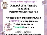 "Kinyílt a rózsa..." - Pécs-keleti HangÁr Folk Klub és kézműves foglalkozások Pécsbányán
