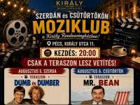 Dumb és Dumber: Moziklub a Király Rendezvényházban