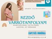 Kezdő Varrótanfolyam Kismamáknak és Anyukáknak babatakaró varrással Kezdő Varrótanfolyam Kismamáknak és Anyukáknak babatakaró varrással