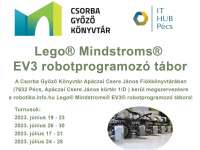 Lego© Mindstroms© robotprogramozó tábor Pécsen