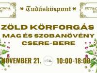 Zöld körforgás - Mag- és szobanövény csere-bere a Csorba Győző Könyvtárban