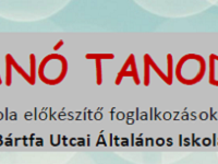 MANÓ TANODA iskola előkészítő foglalkozások a Pécsi Bártfa Utcai Általános Iskolában