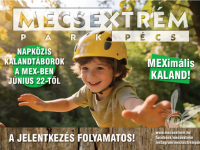 Napközis kalandtáborok a Mecsextrém Parkban 2026