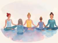 Meditáció és akvarell a Sziluett Rajziskolában