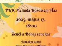 Magyar Táncház a Bohaj zenekarral a PKK Melinda Közösségi Házban