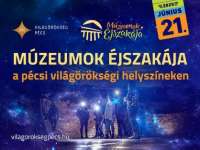 Múzeumok Éjszakája a pécsi világörökségi helyszíneken 2025