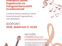 A nagyothalló fülbemászó - interaktív zenés foglalkozás és hangszerbemutató ovisoknak a Körbirodalom Gyermekkönyvtárban