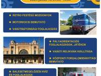 Nyárindító Vasutas Roadshow a Pécsi Vasútállomáson