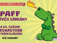 Paff a bűvös sárkány - a Dörmögő Dömötör Színház vendégelőadása a VOKE Vasutas Művelődési Házban Paff a bűvös sárkány - a Dörmögő Dömötör Színház vendégelőadása a VOKE Vasutas Művelődési Házban