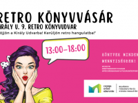 Retro Könyvvásár a Retro Könyvudvarban, Pécsen