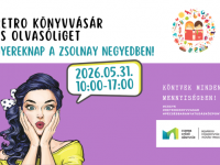 Retro Könyvvásár és Olvasóliget - Gyereknap a Zsolnay Negyedben