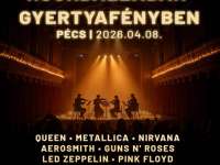 Rockballadásk gyertyafényben a PKK Apáczai Művelődési Házban