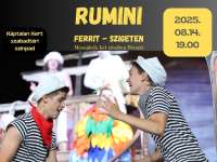 RUMINI Ferrit - szigeten: zenés mesejáték a Káptalan Kert szabadtéri színpadán augusztus 14-én