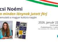 Szécsi Noémi: Régen minden lánynak jutott férj - Könyvbemutató a Csorba Győző Könyvtárban