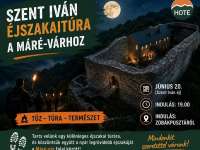 Szent István éjszakai túra a Máré várhoz Szent István éjszakai túra a Máré várhoz
