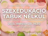 Szexedukáció tabuk nélkül - Hogyan beszélj a gyermekeddel a szexualitásról? - előadás Pécsen
