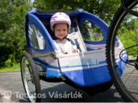 Létezik biztonságos biciklis utánfutó?