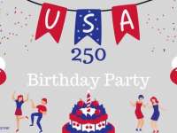 Red, White and Blue - USA 250 Celebration for High Schoolers