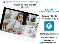 Kezdő varrótanfolyam újrakezdőknek is