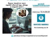 Alap és Kezdő varrótanfolyam újrakezdőknek is