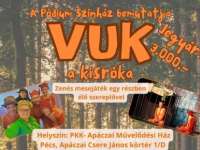 Vuk, a kisróka a Pódium Színház előadásában Pécsen