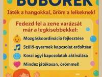 Zenebuborék - játék a hangokkal a Szabadkikötőben Zenebuborék - játék a hangokkal a Szabadkikötőben