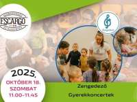 Zengedező gyermekkoncert az Escargo Szobaszínházban