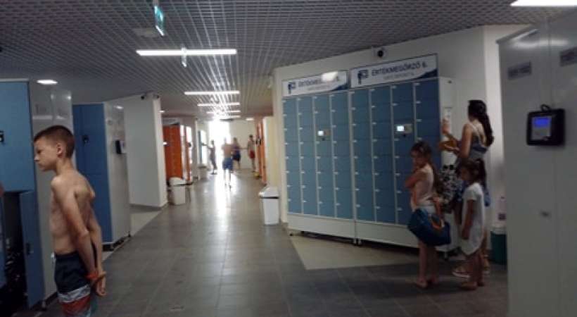 Debrecen új strandja, az Aquaticum - kabinok