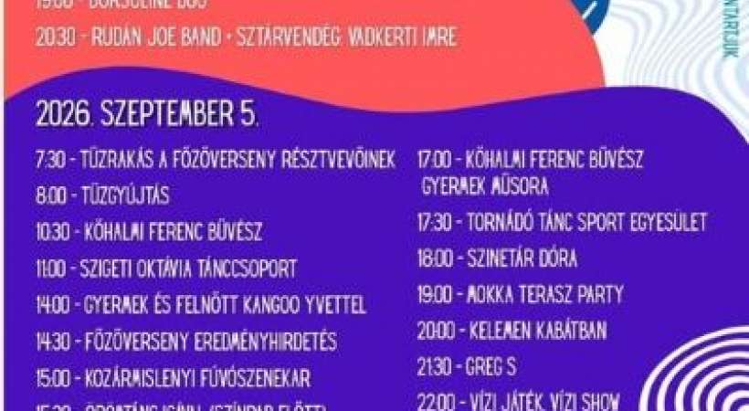 Részletes program