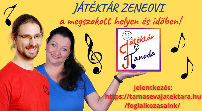 Játéktár zeneovi Tamás Évával és Tóth Álmossal