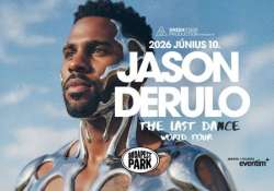 Jason Derulo koncertet ad 2026 júniusában a Budapest Parkban Jason Derulo koncertet ad 2026 júniusában a Budapest Parkban